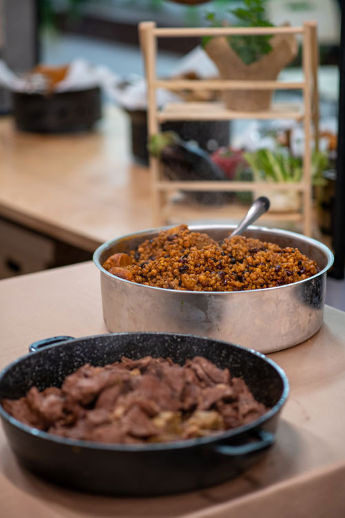 מנות מהתפריט של שישי בקיבוץ